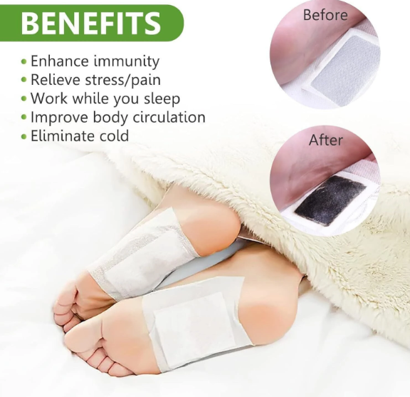 Premium Detox Foot Patch( Pack of 10)