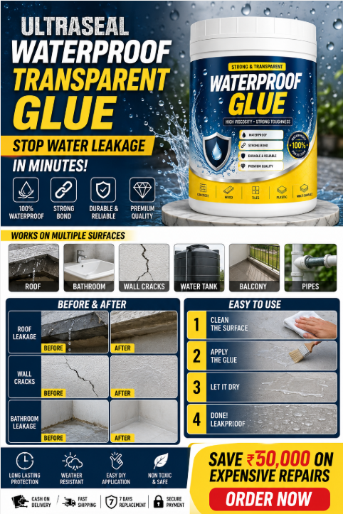 UltraSeal Waterproof Transparent Glue